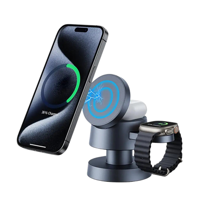 Mushroom 4-in-1 Wireless Charging Stand