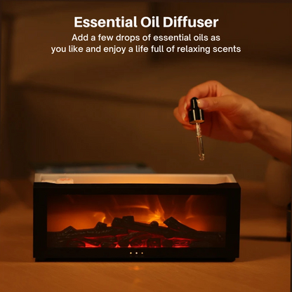 Flame Aromatherapy Diffuser and Perfume Humidifier